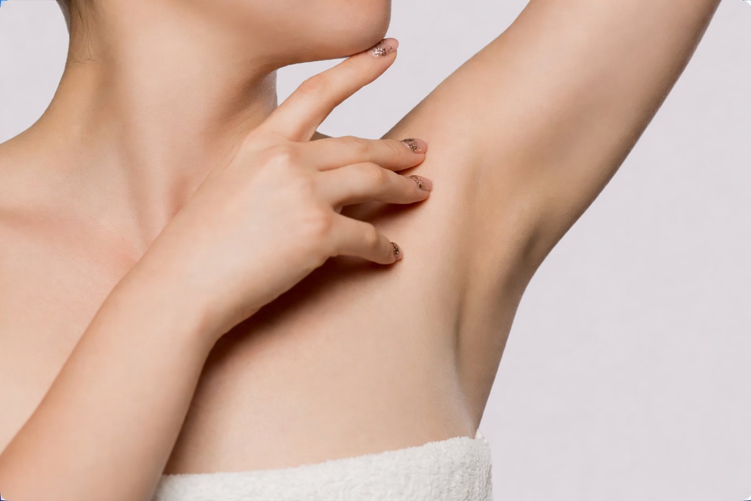 Achseln Haarentfernung